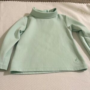 T.B.B.C. Kids Long-Sleeve Funnel Neck Top in Light Mint
